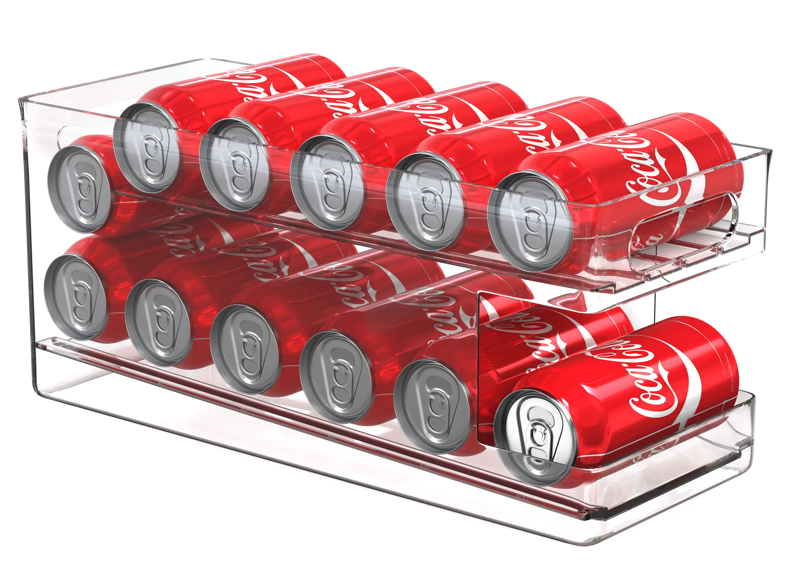מתקן לאחסון פחיות שתייה למקרר Rolling Soda Can Dispenser - בסט דיל שופ Best Deal